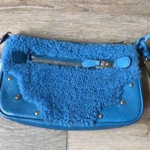 Coach teal purse